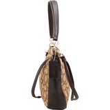 Coach Monogram Signature Canvas Ellen Shoulder Bag