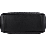 Chanel Quilted Caviar Leather CC Grand Shopping Tote Shoulder Bag