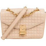 Celine Quilted Calfskin C Medium Crossbody Bag