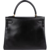 Hermès Box Calf Kelly 28 Sellier Handbag