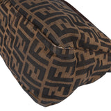 Fendi FF Monogram Baguette Buckle Shoulder Bag