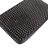Christian Louboutin Leather Spiked Loubiposh Crossbody Bag