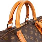 Louis Vuitton Monogram Canvas Keepall 50 Travel Bag