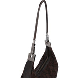 Gucci Monogram Pleated GG Canvas Hobo Shoulder Bag