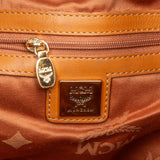 MCM Monogram Visetos Drawstring Bucket Crossbody Bag