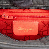 Christian Dior Quilted Nylon Lady Dior Handbag