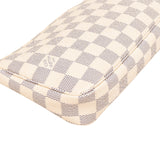 Louis Vuitton Monogram Damier Azur Canvas Pochette Accessoires Handbag