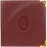 Must de Cartier Bordeaux Leather Billets Wallet