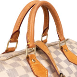 Louis Vuitton Monogram Damier Azur Canvas Speedy 30 Bandoulière Handbag