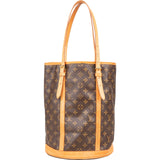 Louis Vuitton Monogram Canvas Bucket GM Shoulder Bag