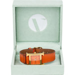 Hermès Gold Tone Heure H HH1.201 Women Watch xx läuft nicht - vintageandkickz