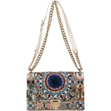 Christin Dior Limited Fabric Embroidered Kaleidiorscopie Diorama Shoulder Crossbody Bag