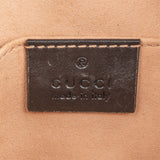 Gucci Black Matelassé Leather GG Marmont Crossbody Belt Bag