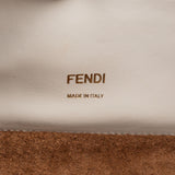 Fendi Blanco Patent Leather Kan U Flap Crossbody Bag
