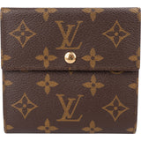 Louis Vuitton Monogram Canvas Elise GM Wallet