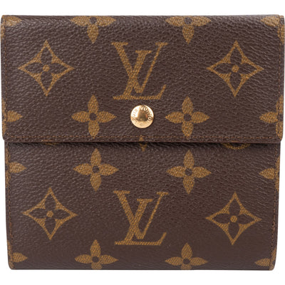 Louis Vuitton Monogram Canvas Elise GM Wallet