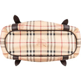 Burberry Nova-Check Monogram Haymarket Shoulder Bag