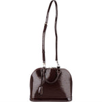 Louis Vuitton Burgundy Vernis Epi Leather Alma PM Handbag - vintageandkickz