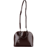 Louis Vuitton Burgundy Vernis Epi Leather Alma PM Handbag - vintageandkickz