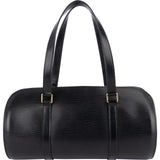 Louis Vuitton Noir Epi Leather Soufflot Set Handbag