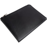 Louis Vuitton Noir Leather Pochette Jour PM Clutch