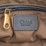 Chloé Black Grained Calfskin Marcie Handbag