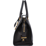 Saint Laurent Black Leather Baby Cabas Handbag