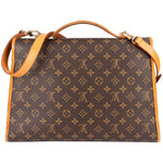 Louis Vuitton Monogram Canvas Bel Air Briefcase Handbag - vintageandkickz