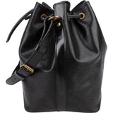 Louis Vuitton Noir Epi Leather Sac Noé Petit Shoulder Bag