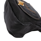 Chloé Black Leather Marcie Satchel Shoulder Bag