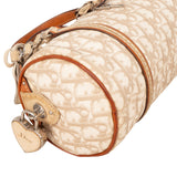 Christian Dior Monogram Trotter Canvas Romantique Boston Handbag