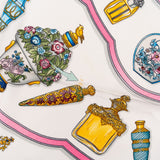 Hermès Parfums de Soie Silk 90 Scarf Tuch