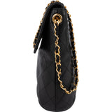 Chanel Quilted Lambskin CC Tassel Single Flap Crossbody Bag