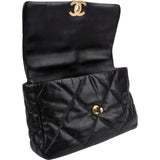 Chanel 19 Quilted Lambskin Large Single Flap Crossbody Bag