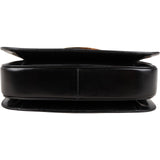 Celine Boxcalf Leather Horse Carriage Triomphe Shoulder Bag