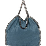 Stella McCartney Shaggy Falabella Fold Over Tote Hobo Shoulder Handbag