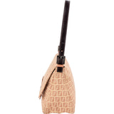 Fendi Monogram FF Zucca Mamma Baguette Shoulder Bag