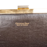 Christian Dior Diorissimo Canvas Frame Clutch