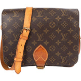Louis Vuitton Monogram Canvas Cartouchière GM Crossbody Bag