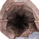 Gucci Monogram GG Canvas Interlocking G Tote Shoulder Bag