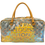 Louis Vuitton Limited Monogram Richard Prince Pulp Defile Weekender PM Handbag