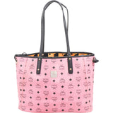 MCM Monogram Visetos Leather Reversible Liz Shopper Shoulder Bag