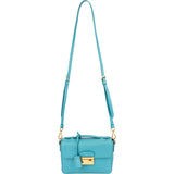 Prada Saffiano Lux Leather Lock Crossbody Handbag