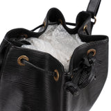 Louis Vuitton Noir Epi Leather Sac Noé Petit Shoulder Bag
