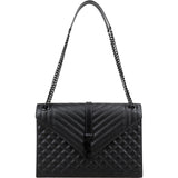 Yves Saint Laurent Grain De Poudre Matelassé Large Envelope Crossbody Bag