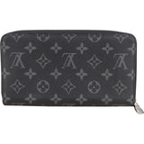Louis Vuitton Monogram Eclipse Canvas Zippy Organizer Wallet