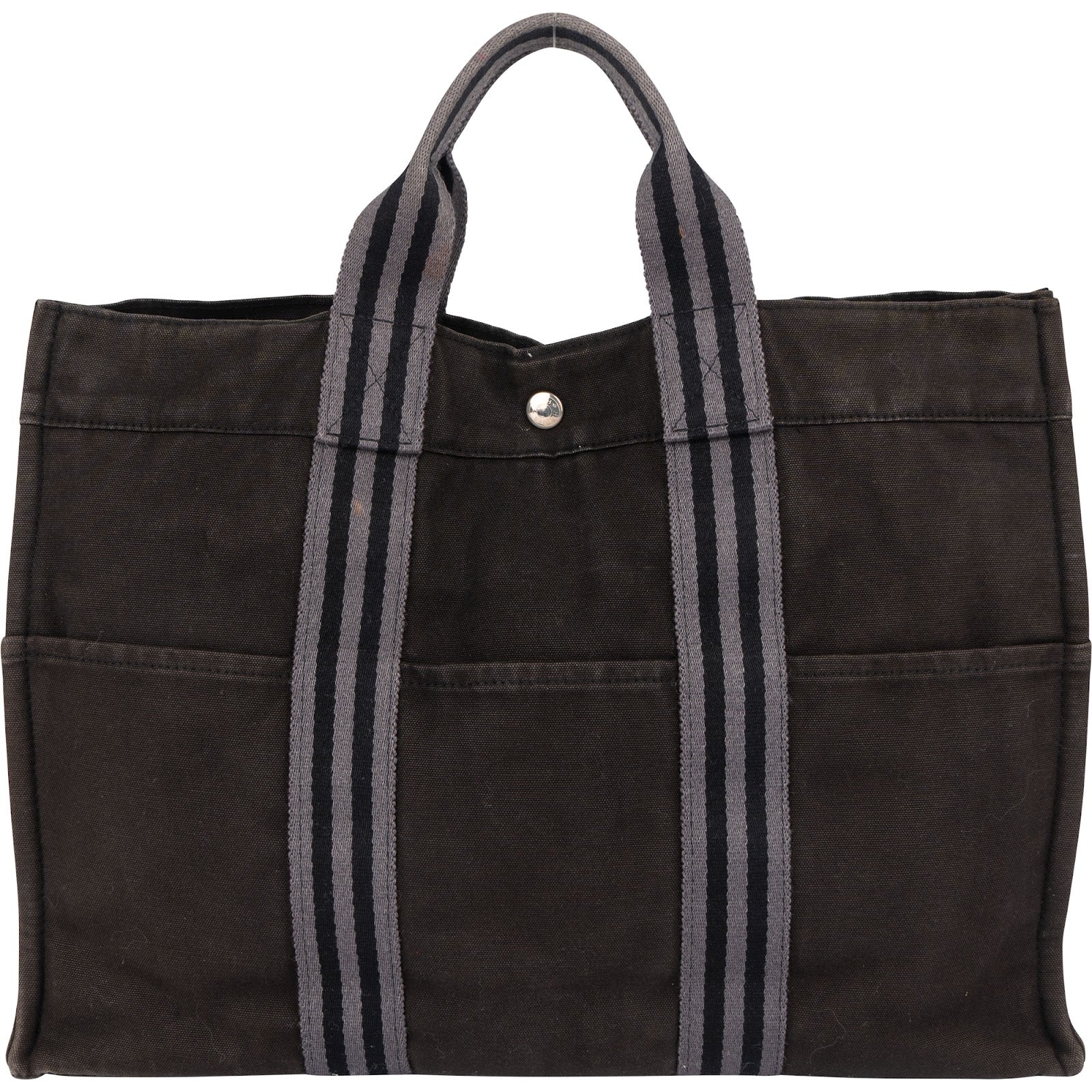 Hermès Classic Cotton Fourre Handbag - vintageandkickz