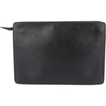 Louis Vuitton Noir Epi Leather Pochette Homme Clutch - vintageandkickz