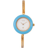 Gucci Gold Tone Change Bezel 11/12.2 Bangle Woman Watch