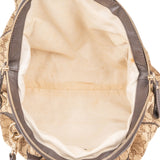 Gucci Monogram GG Canvas Sukey Satchel Shoulder Bag